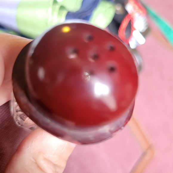 Moon Mullins Vintage Salt-Pepper Shaker ~ Bowler Hat - Bakelite? ~ With Flaw* - Picture 11 of 16